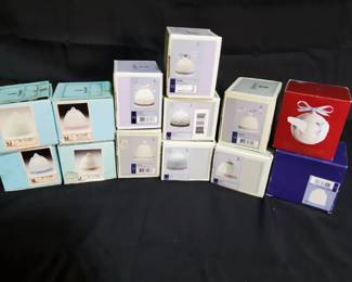 Large Lladro Annual Christmas Bell Collectors Lot  Multiple Years w Boxes