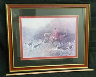 Windsor Art A Short Cut to Meet by Heywood Hardy Framed Equestrian Fox Hunting Print