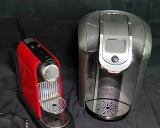 Coffee Time  Ultimate Coffee Duo  Red Nespresso CitiZ  Keurig 2.0 Series Bundle