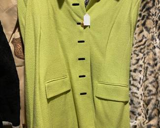 Escada Lime Green Blazer