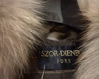 Szor-Diener Fox Fur Coat