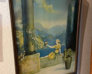 Framed Print "Romance Canyon" by Atkinson Fox
