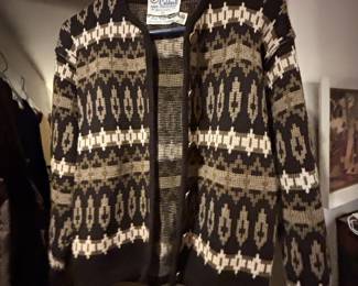 Circa 1950s Caldwell Wool Cardigan Sweater – Size Small