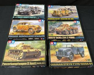 Tamiya Model Kits  German Tractors  Krupp Trucks