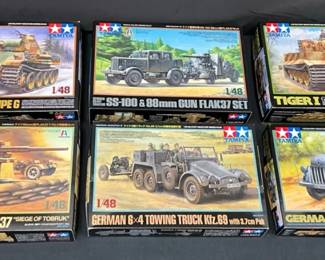 German Tamiya Military Vehicle Model Kits feat. German Lather Type G
