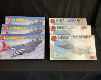 Airfix Model Airplane Kits feat. Jaguar GR1A