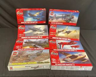 Airfix Model Airplane Kits ft. Red Arrows Folland Gnat T.1  Variety