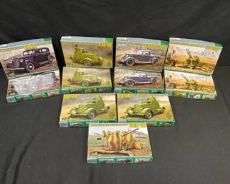 ACE Soviet Military Model Kits feat. Soviet WW2 Pickup