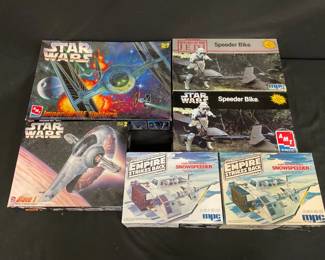 STAR WARS Model Spaceship Kits ft. Imperial TIE Fighter