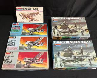 Monogram Model Plane Kits feat. T28D Fighter