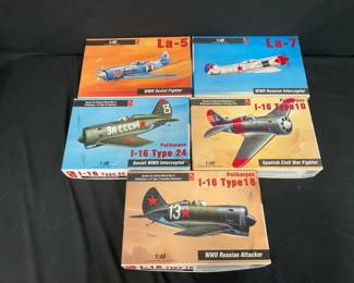 Hobby Craft Fighter Plane Model Kits ft. Russian Military Aircraft