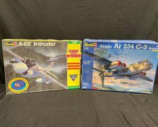 Revell Model Airplane Kits  A6E Intruder  Arado Ar 234 C3 Jet Bomber