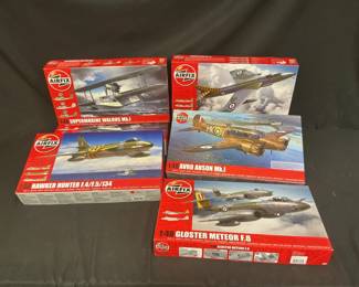 Airfix Model Airplane Kits Ft. Gloster Meteor F.8  Variety
