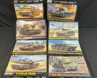Tamiya Military Tank Model Kits ft. Sturmtiger  Variety