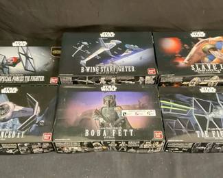 Star Wars Model Spaceship Kits feat.Boba