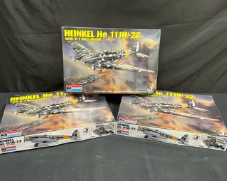 Monogram Model Airplane Kits Heinkel He 111H22 With V1 Buzz Bomb