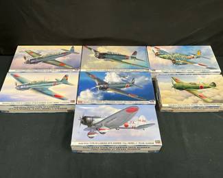 Hasegawa Japanese Jet Model Airplane Kits
