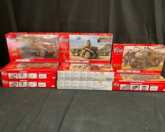 Airfix Model Military Vehicle Kits feat Bedford MWD
