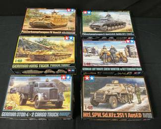 Tamiya Model Kits  German Tiger King  Friends