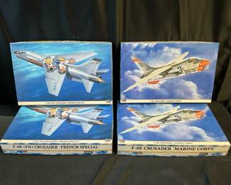 Hasegawa Hobby Kits feat. F8E Crusaders