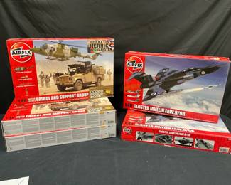 Military Vehicle Model Kits Booster Javelin Faw.99R And Patrol And Support Group