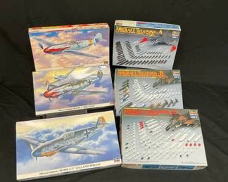 Hasegawa Military Aircraft  Weapons Kits ft. Messerschmitt Bf109F6U, Aircraft Weapons  Variety