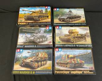 TAMIYA WWII German Model Tank Kits