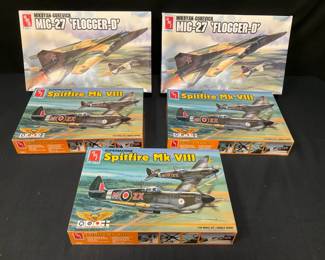 AMT ERTL Japanese Fighter Model Airplane Kits