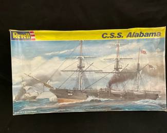 REVELL C.S.S. Alabama Model Ship Kit