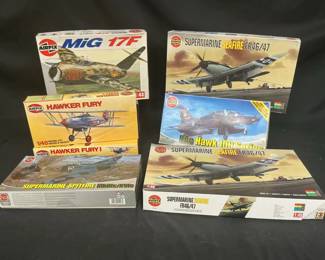 Airfix Model Airplane Kits Supermarine Seafire Fr4647  Variety
