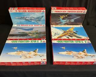 ESCI Model Plane Kits feat. F21 Lion