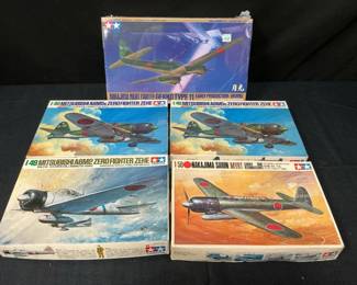 Tamiya Japanese Fighter Jet Model Kits
