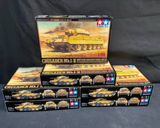 Tamiya Crusader Mk.I  II Model Tank Kits