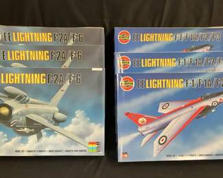 Airfix Model Airplane Kits feat. EE Lightning