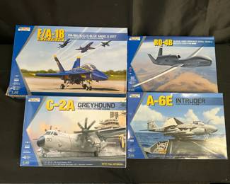 Kinetic Model Airplane Kits feat FA 18A