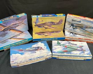 Hasegawa Model Airplane Kits feat. Kawasaki Type 3 Fighter Given Tony