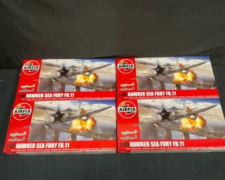 AirFix Model Airplane Kits Hawker Sea Fury