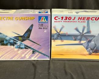 Italeri Model Airplane Kits feat. C130J Hercules II