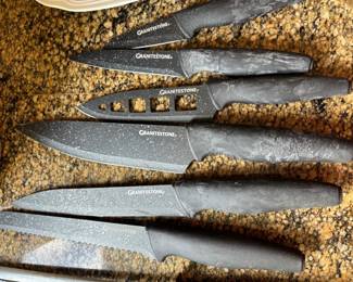 Granitestone Nutriblade Black Kitchen Knife Set