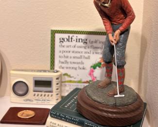 Michael Garman "The Golfer" Sculpture