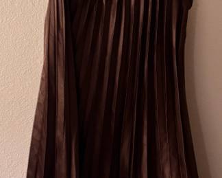Flora Nikrooz Brown Mini Dress with Beaded Floral Detail