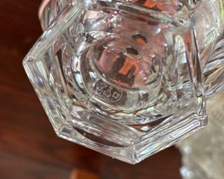 Baccarat Crystal"Harcourt Missouri" Lidded Candy Bowl