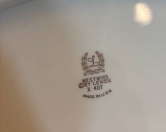 1950s Lenox China "Westwind" Dinnerware Set