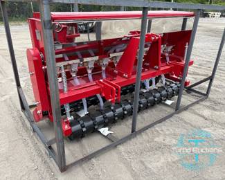 Unused 2026 AGT 70in Skid Steer/3pt Seeder