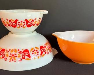Vintage PYREX Friendship Birds