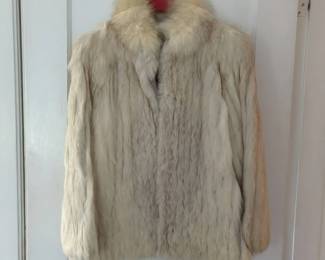 White Fox Fur Coat