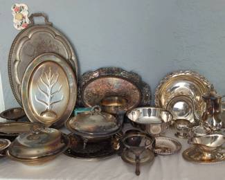 Silver Plate Serve Ware