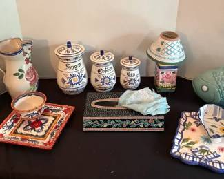Royal Sealy and more Painted Pottery