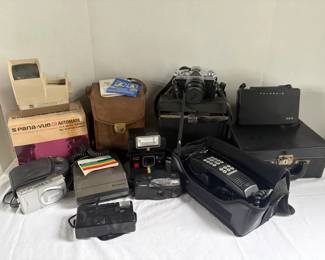 Vintage Cameras And Electronics