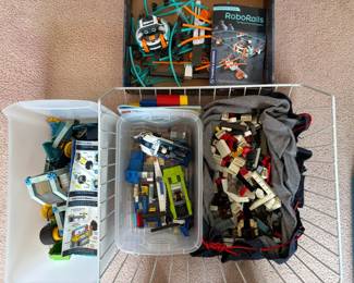 Legos, Fisher Price Construx Robo Rails